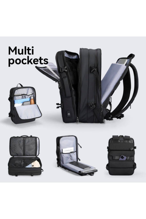 Pathrato Laptop Backpack, Lockable USB Charging Kit, Expandable, Mr8057y_00 - 15