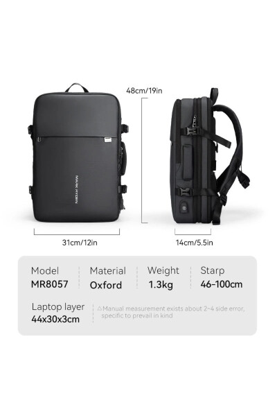 Pathrato Laptop Backpack, Lockable USB Charging Kit, Expandable, Mr8057y_00 - 16