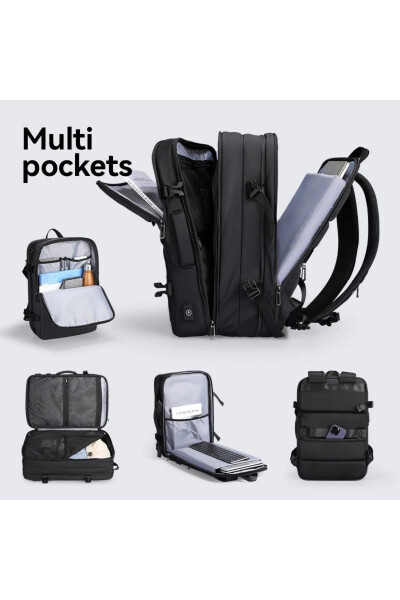 Pathrato Laptop Backpack, Lockable USB Charging Kit, Expandable, Mr8057y_00 - 7