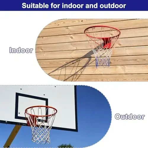 PATIKIL Basketball Rim Replacement with Strong Spring - 5