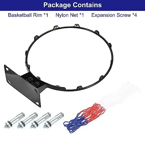 PATIKIL Basketball Rim Replacement with Strong Spring - 6