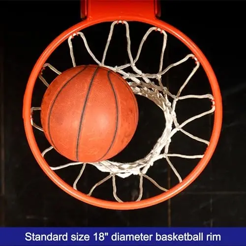 PATIKIL Basketball Rim Replacement with Strong Spring - 4