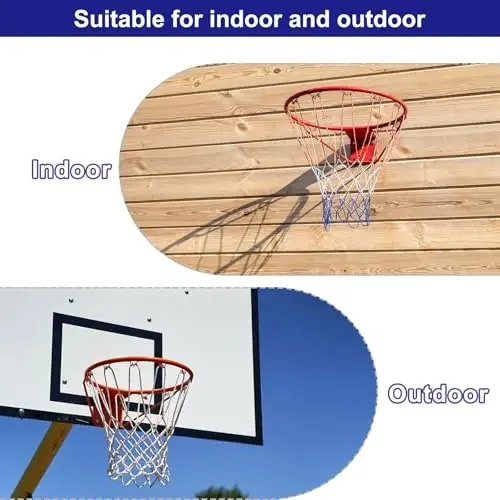 PATIKIL Basketball Rim Replacement with Strong Spring - 5