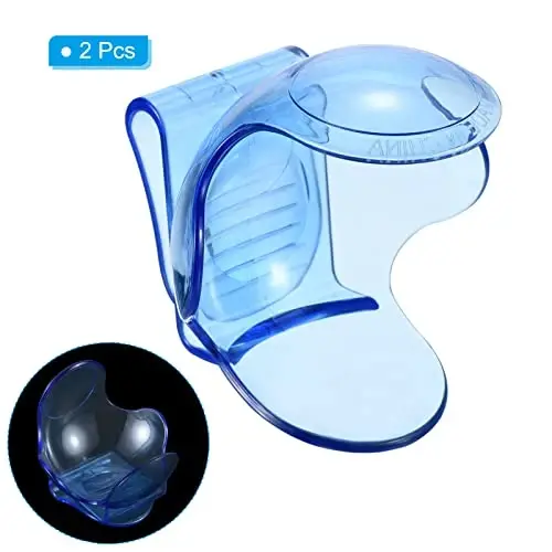 PATIKIL Tennis Ball Holder Waist Clip, Tennis Ball Clip ABS Waistband Clip Holder Sports Equipment for Tennis Training - 3