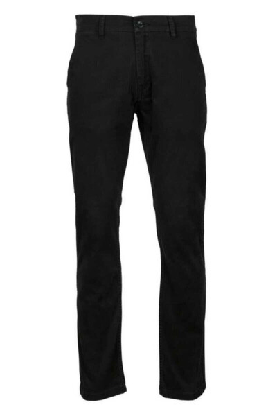 Patimo Chino Men Gabardine Pants - Black - 3