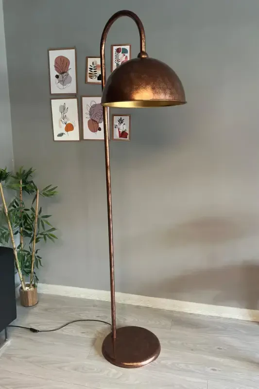 Patina Lamp Modern Decorative Metal Living Room Study Room Floor Lamp-Patina - 4