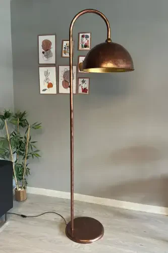 Patina Lamp Modern Decorative Metal Living Room Study Room Floor Lamp-Patina - 6