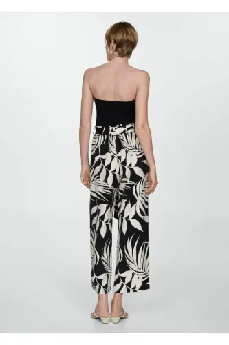Patterned bow pants - 4