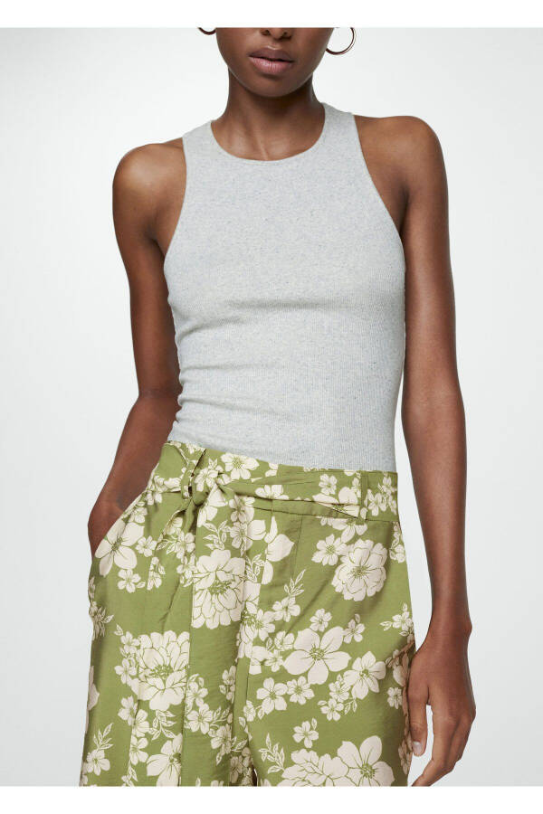 Patterned bow-tie pants - 2