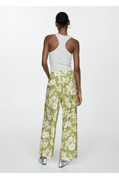 Patterned bow-tie pants - 3