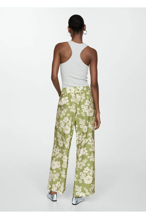Patterned bow-tie pants - 3
