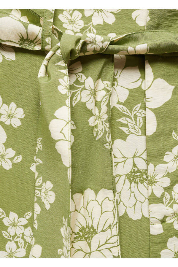 Patterned bow-tie pants - 9