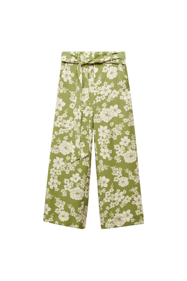 Patterned bow-tie pants - 11