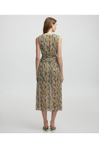 Patterned chiffon dress - 7