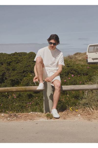 Patterned Cotton T-Shirt - 16