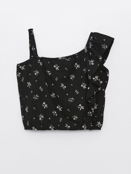 Patterned Girl's Blouse - 2