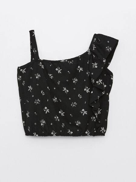 Patterned Girl's Blouse - 4