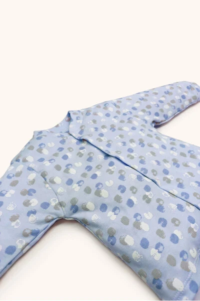 Patterned Hat, Snap Button Top And Pants 3 Piece Suit - 4