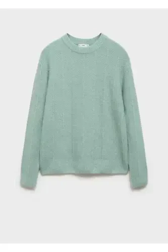 Patterned knitted sweater - 3