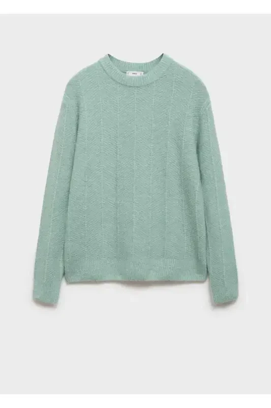 Patterned knitted sweater - 3