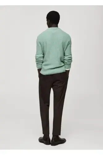 Patterned knitted sweater - 4