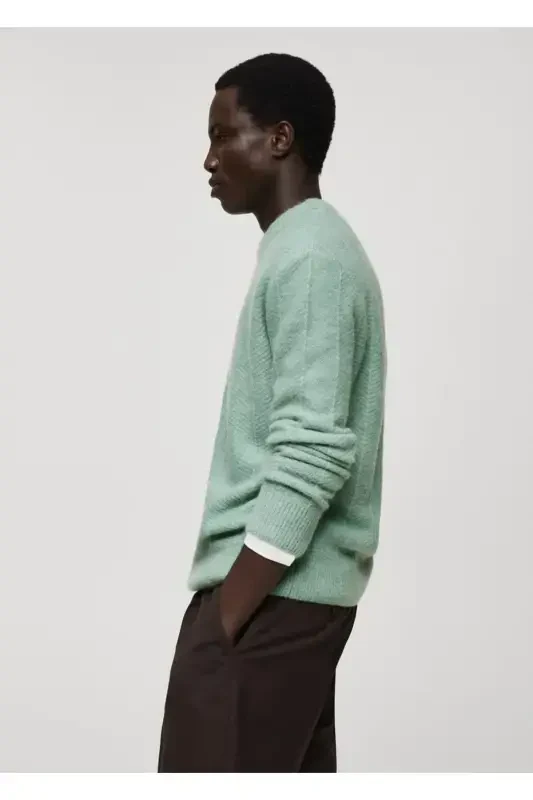 Patterned knitted sweater - 7