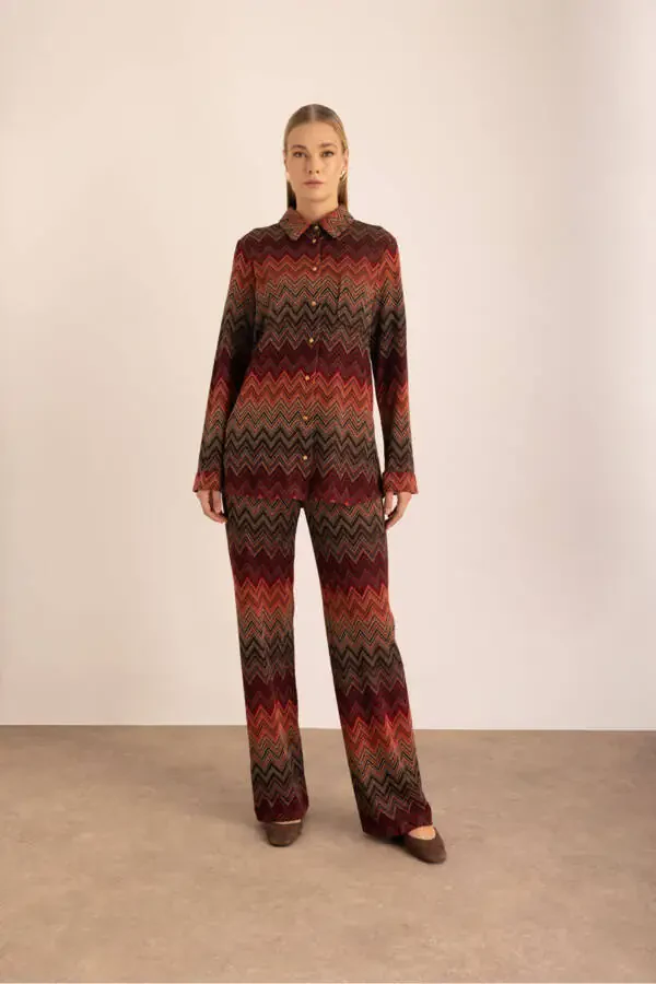 Patterned Knitted Tunic - 3