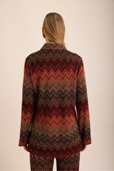 Patterned Knitted Tunic - 6