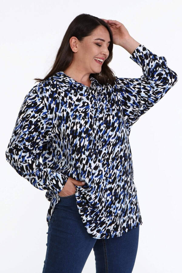 Patterned Long Sleeve Shirt - 3