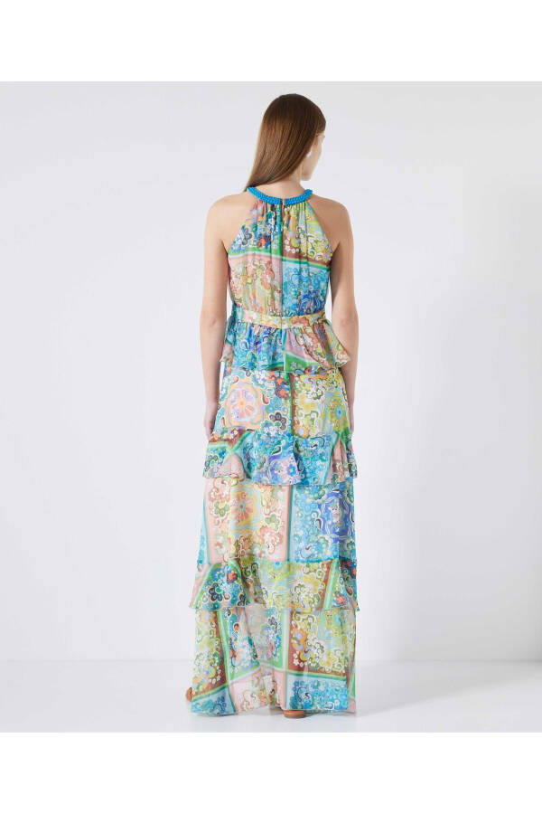 Patterned Maxi Dress - 19