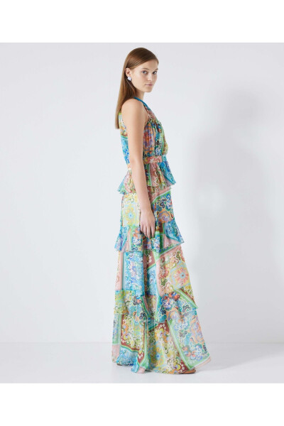 Patterned Maxi Dress - 14