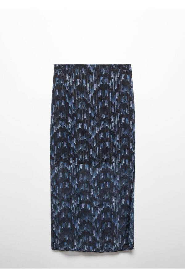 Patterned Maxi Skirt - 3