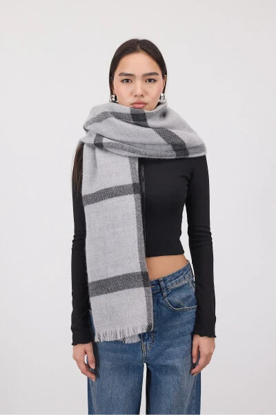 Patterned Shawl SHAWL2021-A4 - ADDAX