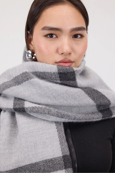 Patterned Shawl SHAWL2021-A4 - ADDAX (1)