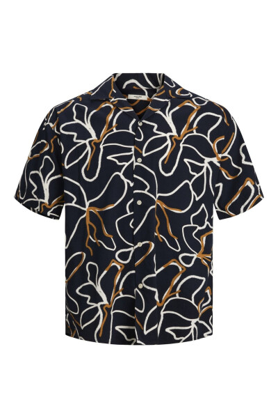 Patterned Short Sleeve Shirt - 5