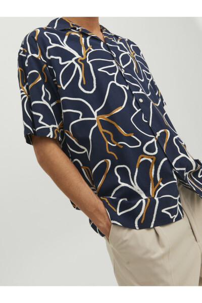 Patterned Short Sleeve Shirt - 6