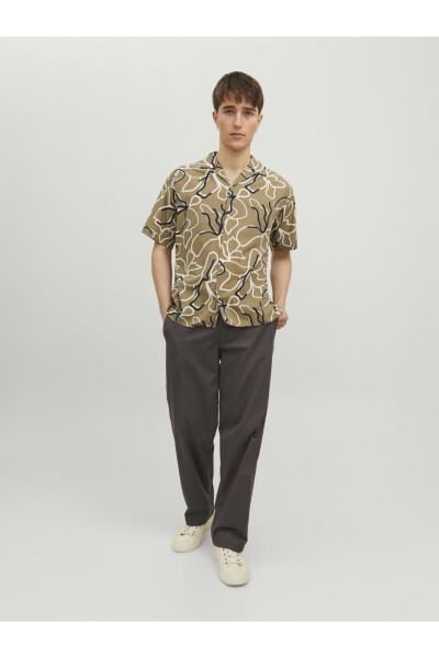 Patterned Short Sleeve Shirt - 2