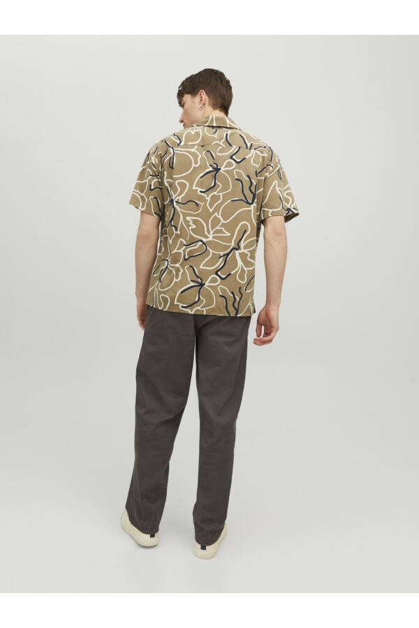 Patterned Short Sleeve Shirt - 3
