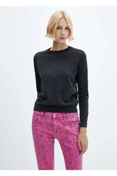 Patterned straight-cut jeans - 6