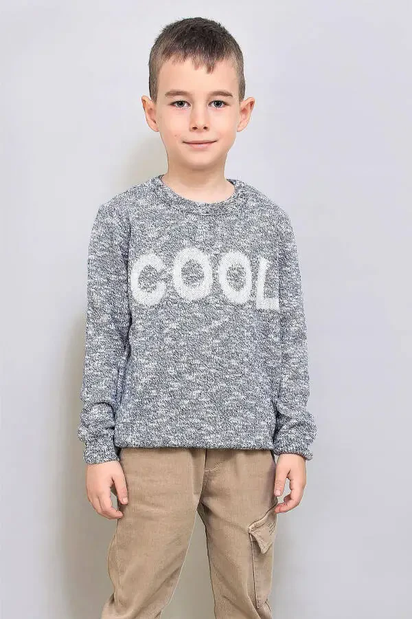 Patterned sweater (c19-ag50374) - 1