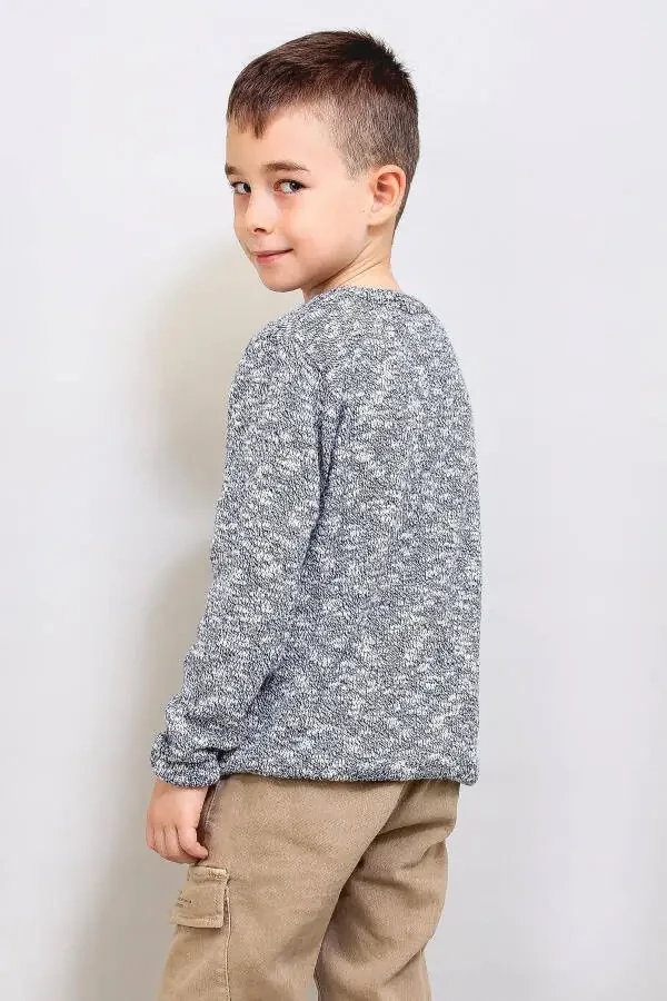 Patterned sweater (c19-ag50374) - 3