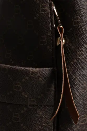 Patterned Women's Large Backpack - 4