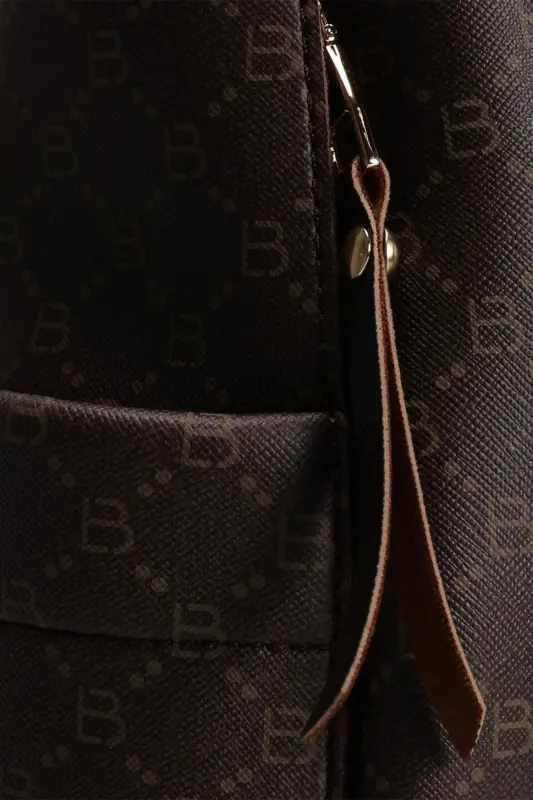 Patterned Women's Large Backpack - 4
