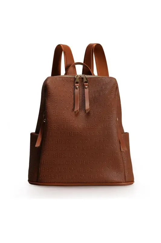 Patterned Women's Large Backpack - 2