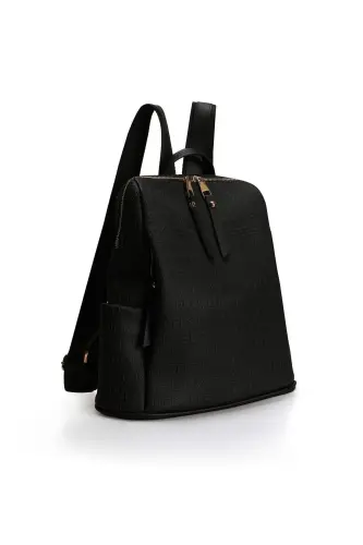 Patterned Women's Large Backpack - 3