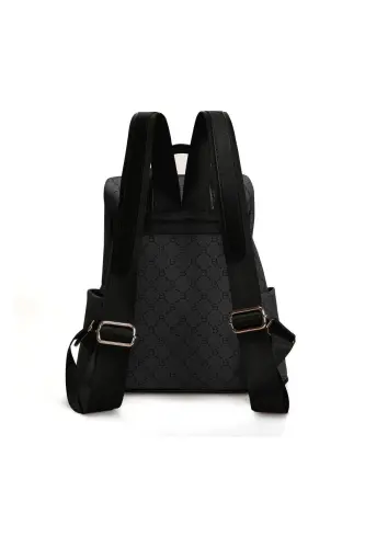 Patterned Women's Large Backpack - 7