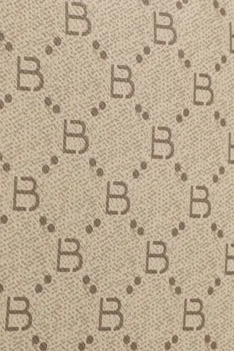 Patterned Women's Plus Size Backpack-Cream - 8