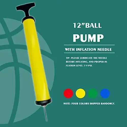 PATTONLEX Women's Basketball - Size 6 (28.5) with Pump - Ideal for Girls' Basketball - 6