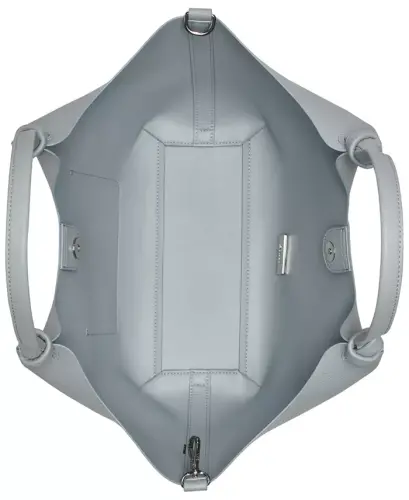 Paula Commuter Extra-Large Tote Handbag - Misty Blue - 4