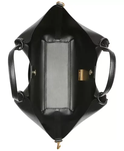 Paula Commuter Medium Tote-Blk/gold - 5